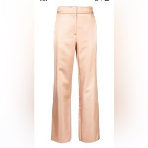 A.L.C. Ford satin Tailored pant color sirroco size 10